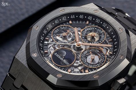 audemars piguet royal oak black ceramic skeleton